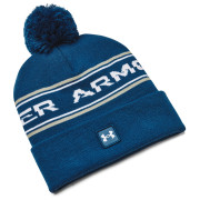 Męska czapka zimowa Under Armour Halftime Pom Beanie niebieski Varsity Blue / / White