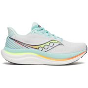 Damskie buty do biegania Saucony Triumph 23 biały white/aqua