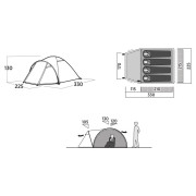 Namiot turystyczny Easy Camp Setesdal 4