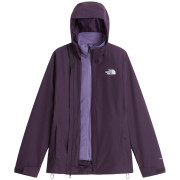 Kurtka damska The North Face W Quest Mono Triclimate fioletowy ENDLESS DUSK/GROUNDED P