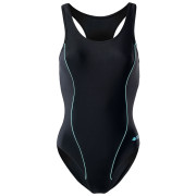 Damski strój kąpielowy Aquawave Abra czarny Black/AquaSplash