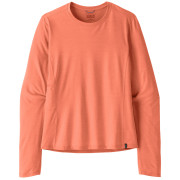 Koszulka damska Patagonia Women's Long-Sleeved Capilene Cool Sun Shirt pomarańczowy Mellow Melon - Peach Sherbet X-Dye