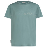 Icebreaker Merino Blend Core SS Tee Single Line Camp