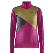 Damska koszulka Craft ADV Nordic Wool HZ różowy/żółty Roxo-Slate