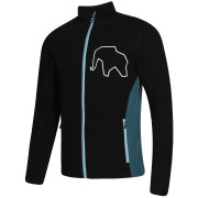 Męska bluza Zulu 3D Merino Collar 200 czarny Black