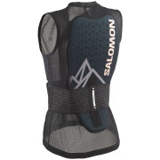 Damska kamizelka z ochroną kręgosłupa Salomon Flexcell Pro Vest czarny Black