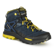 Buty męskie Aku Rocket Mid Gtx ciemnoniebieski BLUE/MUSTARD