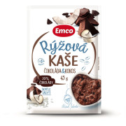 Kasza Emco Kasza ryżowa czekoladowo-kokosowa 45g