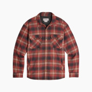 Koszula męska Royal Robins M Vista Flannel Shacket czerwony Spice Grizzly Pld