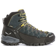 Buty męskie Salewa MS Alp Trainer MID GTX szary/zielony Carbon/Ringlo 