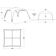 Wiata Outwell Wakefield Shelter XL