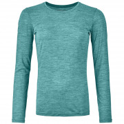 Damska koszulka Ortovox 150 Cool Clean Ls W niebieski ice waterfall blend