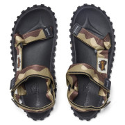 Sandały męskie Gumbies Scrambler Sand a Brown beżowy/brązowy béžová/hnědá