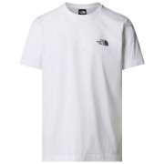 Koszulka męska The North Face M Mountain Sketch Ss Tee biały Tnf White
