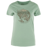 Koszulka damska Fjällräven Arctic Fox Print T-shirt W zielony