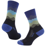 Skarpety MOOA Rigi niebieski blue
