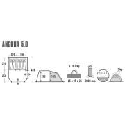 Namiot High Peak Ancona 5.0