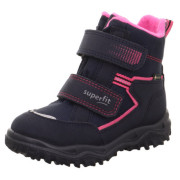 Dziecięce buty zimowe Superfit Husky Blau/Pink niebieski/różowy Blau/Pink