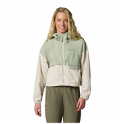 Kurtka damska Columbia Spire Valley™ Cropped Windbreaker zielony Safari, Dark Stone