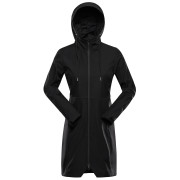 Płaszcz softshellowy damski Alpine Pro Ibora 2 czarny Black
