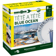 Zestaw naczyń Brunner Set tête-à-tête Blue Ocean 8 pcs