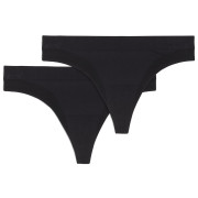 Majtki damskie Puma 3D Knit Sport Strings 2P czarny black