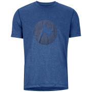 Koszulka męska Marmot Transporter Tee SS niebieski VarsityBlueHeather