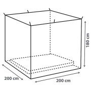Moskitiera Bo-Camp Mosquito Net Box Model 2