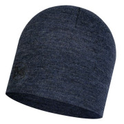 Czapki zimowe Buff Merino Midweight Beanie niebieski NIGHT BLUE MELANGE