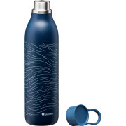 Butelka termiczna Aladdin CityLoop Thermavac eCycle 600 ml niebieski/biały Deep Navy