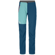 Spodnie damskie Ortovox Berrino Pants W niebieski petrol blue