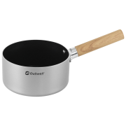Garnek Outwell Feast Ceramic Saucepan 1.5 L srebrny Black & Grey