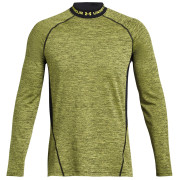 Męska koszulka Under Armour CG Armour Twist Mock zielony Lime Yellow / / Lime Yellow