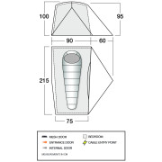 Ultralekki namiot Force Ten Radon UL 1