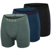 Męskie bokserki MOOA MerinoSilk 6in 3-pack