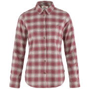 Koszula damska Fjällräven Övik Flannel Shirt W różowy Mesa Purple-Fog
