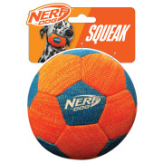 Zabawka dla psa Nerf Dog X-Weave Soccer Squeak Ball 12,5 cm