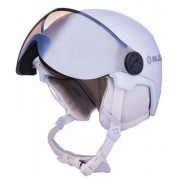 Kask narciarski dla kobiet Blizzard W2W Double Visor ski helmet biały/szary white matt, smoke lens, mirror