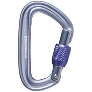 Karabinek Black Diamond Liteforge Screwgate szary Gray