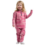 Bielizna funkcjonalna dla dzieci Didriksons Jadis Kids Pr Set 5 Path Heather Pink