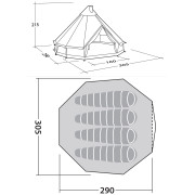 Namiot rodzinny Robens Klondike S