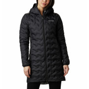 Damski płaszcz zimowy Columbia Delta Ridge™ Long Down Jacket czarny Black