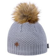 Dzianinowa czapka z merynosów Kama A155 zarys Grey