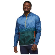 Kurtka męska Cotopaxi Teca Half-Zip Windbreaker niebieski/zielony Thumbs Up