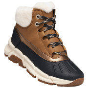 Dziecięce buty zimowe Geox J Flexyper Plus Girl brązowy/czarny TOBACCO/BLACK
