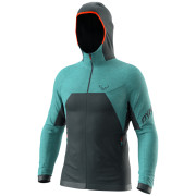 Kurtka męska Dynafit Tour Wool Thermal M Hoody czarny/turkusowy storm blue/3010