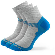 Skarpetki Zulu Merino Lite Men 3 pack szary/niebieski