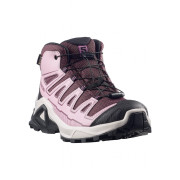 Buty dziecięce Salomon X Ultra Mid Gtx J Huckleberry-Dawn Pink-Concord Grape