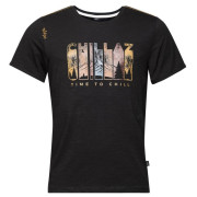 Koszulka męska Chillaz Time to Chill czarny black
