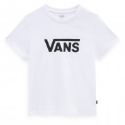 Koszulka damska Vans Wm Drop V Ss Crew-B biały/czarny White/Black